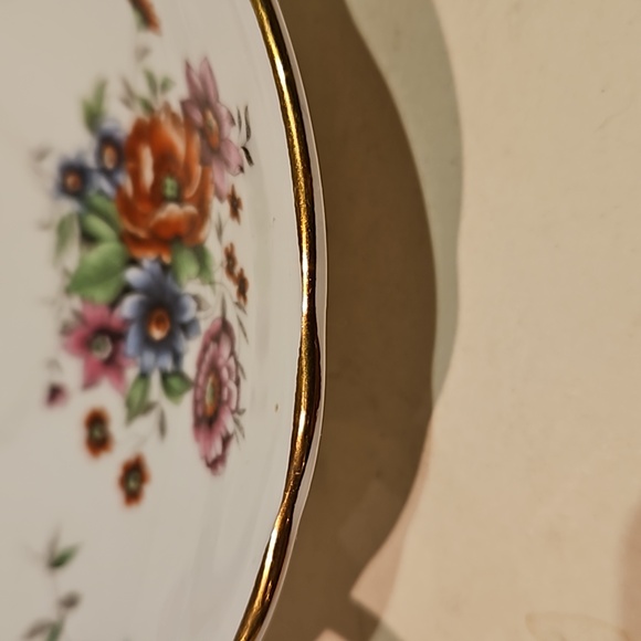 Crown  Stafford Shires tea cup and sauce. - Picture 6 of 9